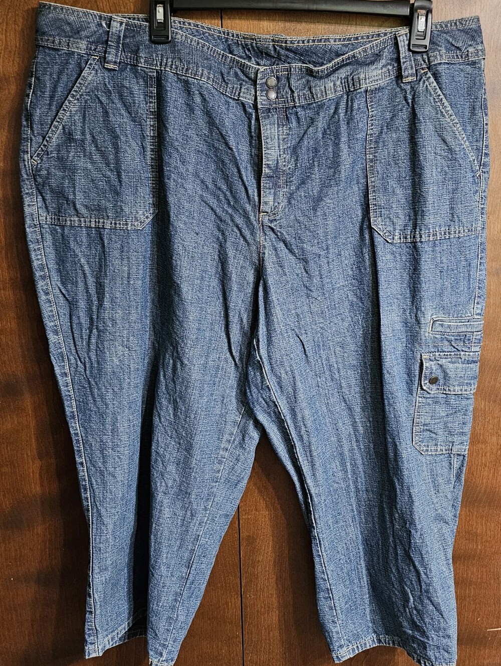 Liz Claiborne Denim Capris Sz 24w